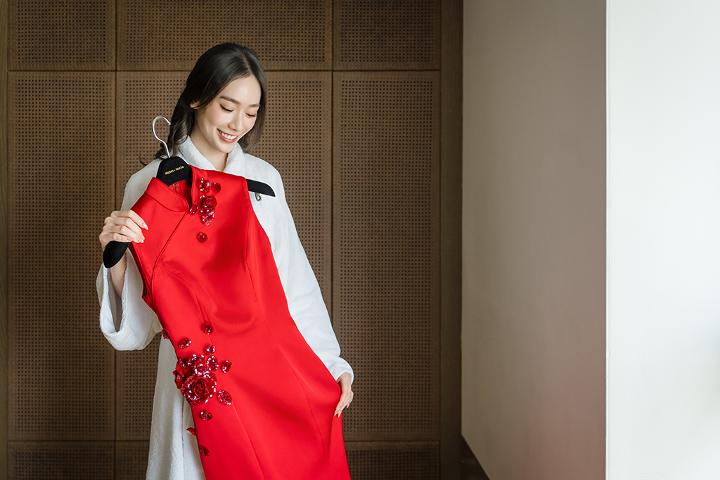 SJwedding鯊魚婚紗婚攝團隊向碩在台南晶英酒店拍攝的婚禮紀錄” border=