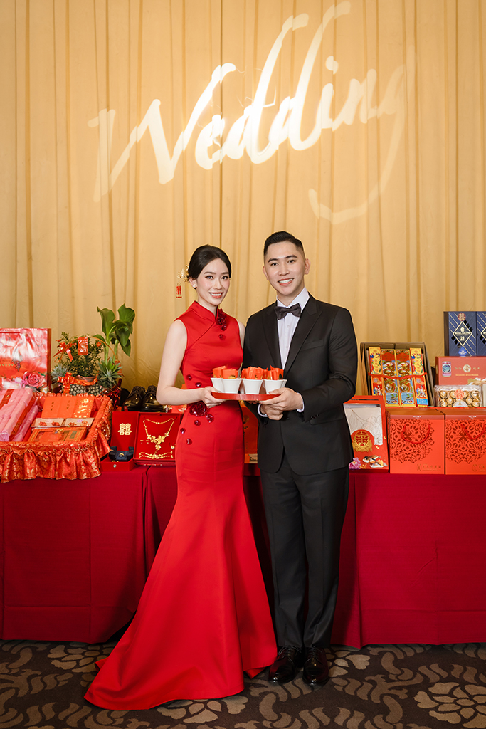 SJwedding鯊魚婚紗婚攝團隊向碩在台南晶英酒店拍攝的婚禮紀錄” border=