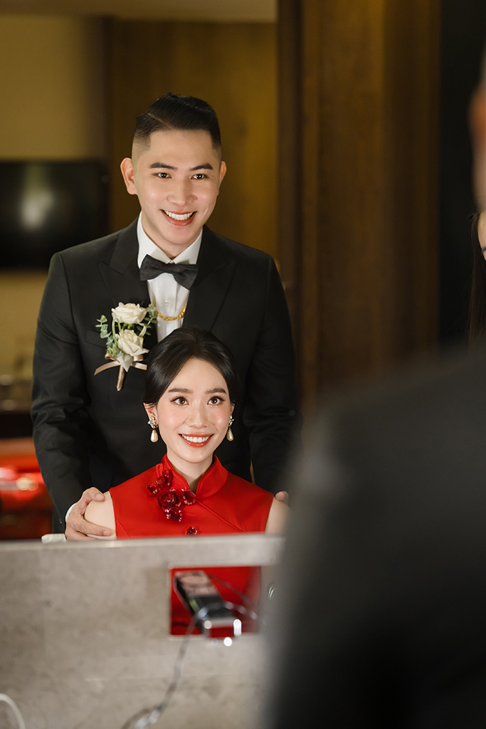 SJwedding鯊魚婚紗婚攝團隊向碩在台南晶英酒店拍攝的婚禮紀錄” border=