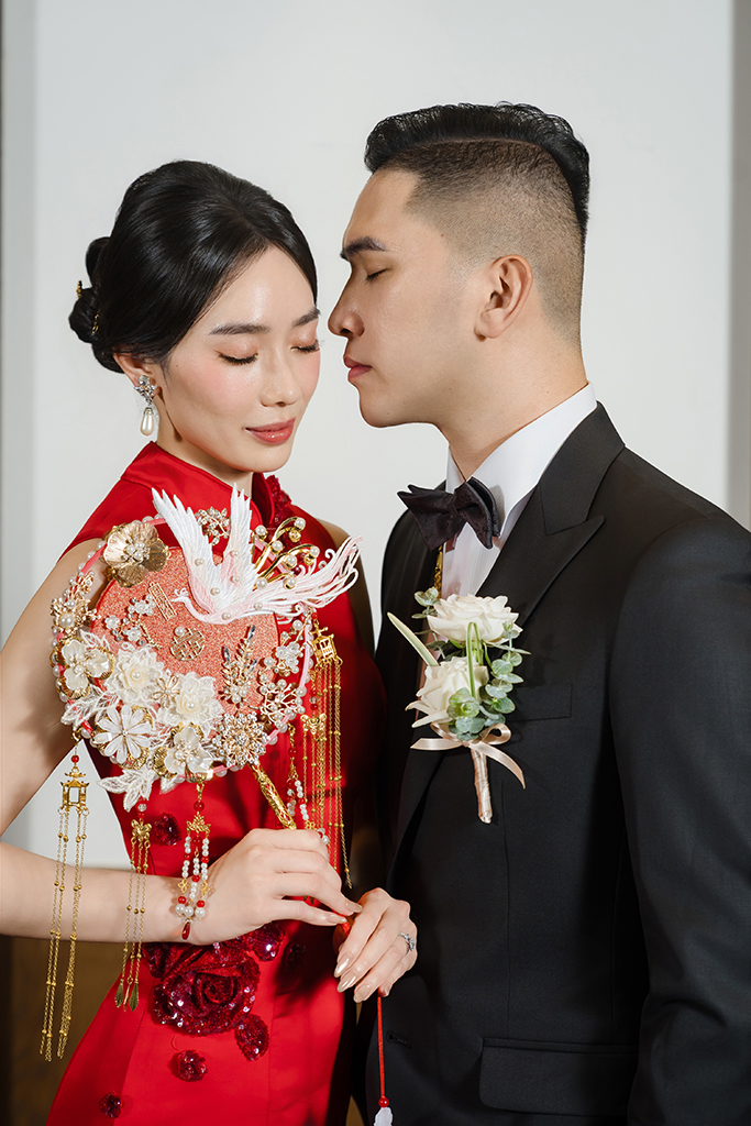 SJwedding鯊魚婚紗婚攝團隊向碩在台南晶英酒店拍攝的婚禮紀錄” border=