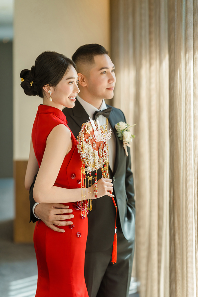 SJwedding鯊魚婚紗婚攝團隊向碩在台南晶英酒店拍攝的婚禮紀錄” border=