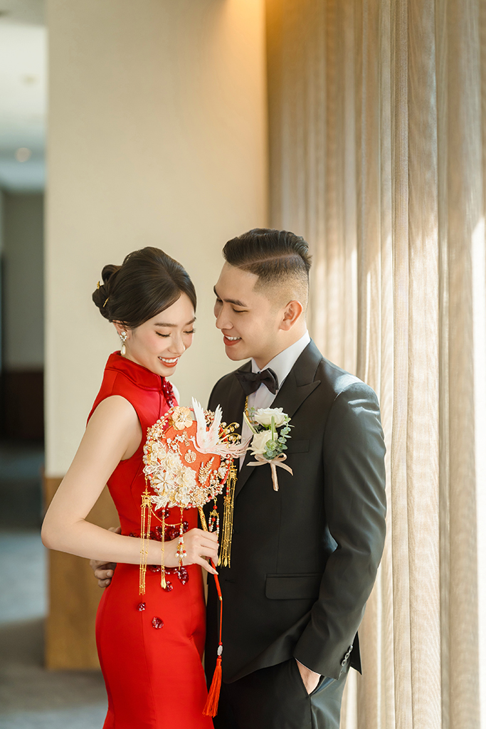 SJwedding鯊魚婚紗婚攝團隊向碩在台南晶英酒店拍攝的婚禮紀錄” border=